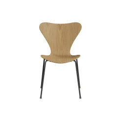 Serie 7™ 3107 stol, lacquered oak/warm graphite