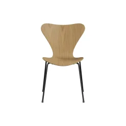 Serie 7™ 3107 stol, lacquered oak/black