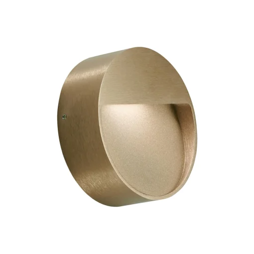 SERIOUS 1 væglampe, brass