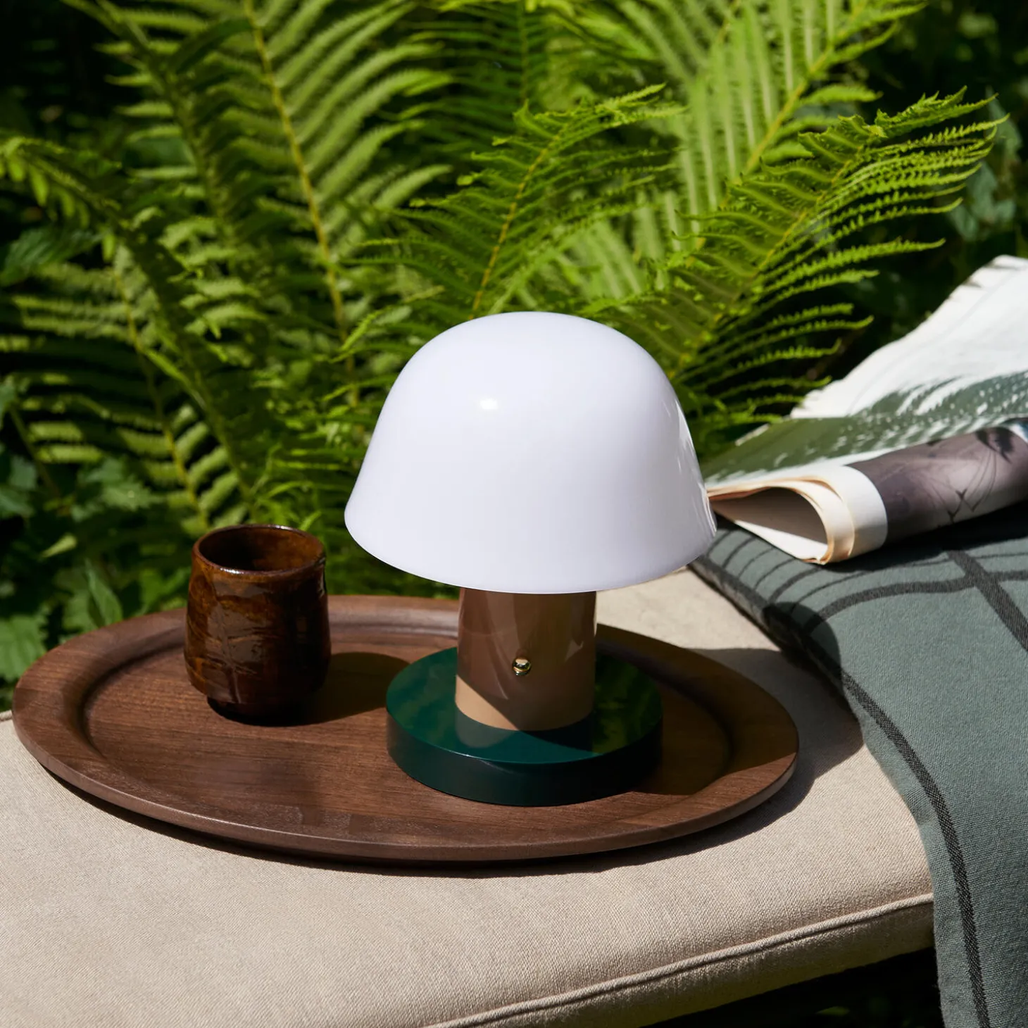 Setago JH27 Portable bordlampe, nude/forest