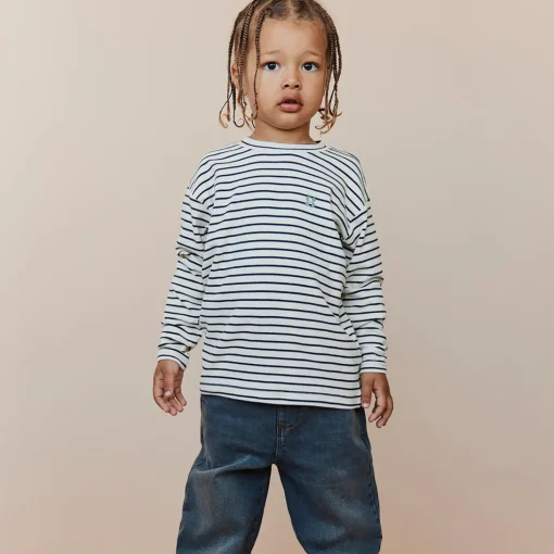 SethSK T-Shirt Long Sleeve, black striped