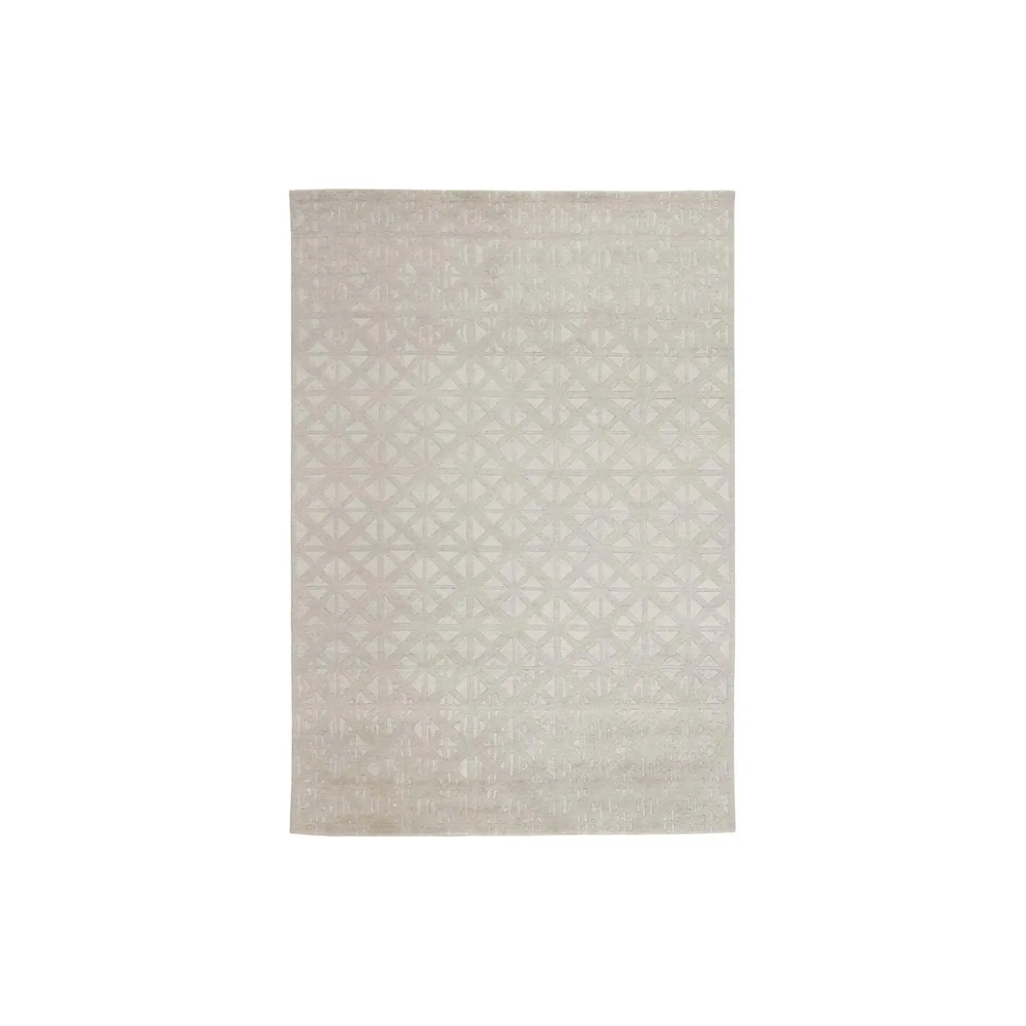 Shangri La gulvtæppe, white mosaic