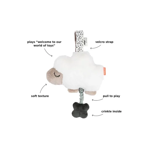 Sheepy musikuro, sand