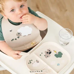 Sheepy silikone hagesmæk, sand