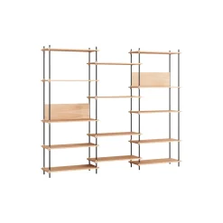 Shelving System 2003A, oak