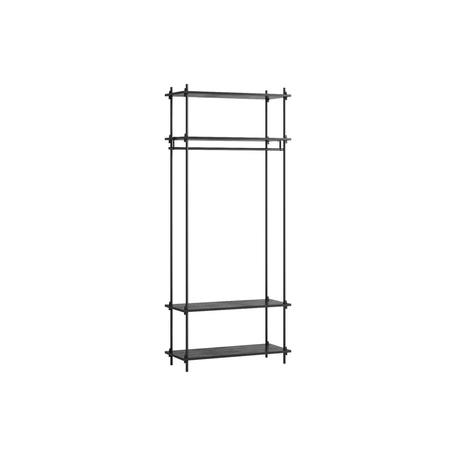 Shelving System 2001F, black