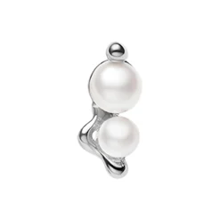 Shibuya Ni Stud, silver