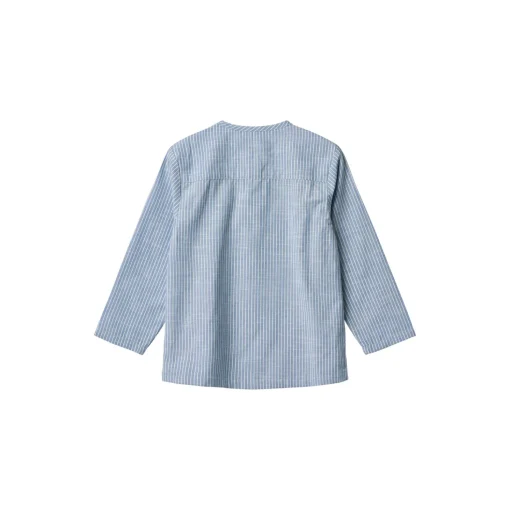Shirt Bjørk, 1048 blue stripe