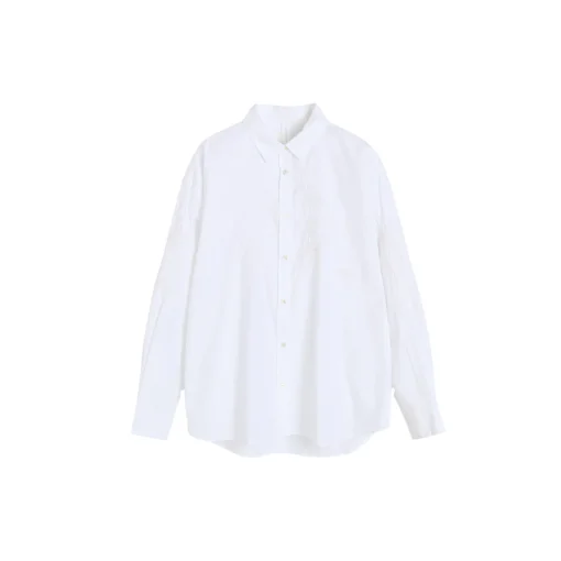 Shirt Embroidery, white