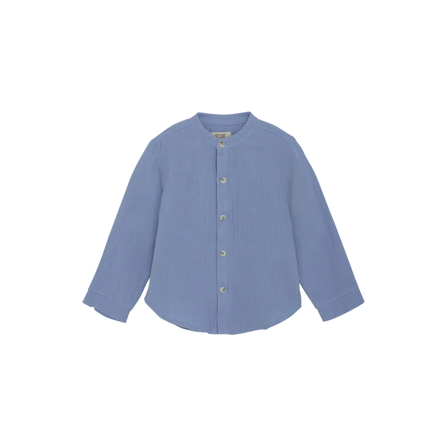 Shirt LS Muslin, quiet harbor