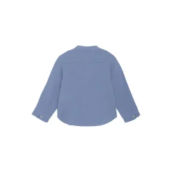 Shirt LS Muslin, quiet harbor