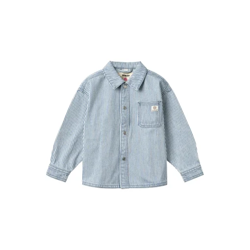 Shirt L/S Pappo, 9452 ink stripe
