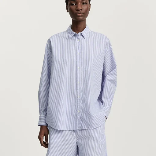 Shirt Quilt Petite, mix air blue