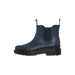 Short Rubber Boots, dark indigo