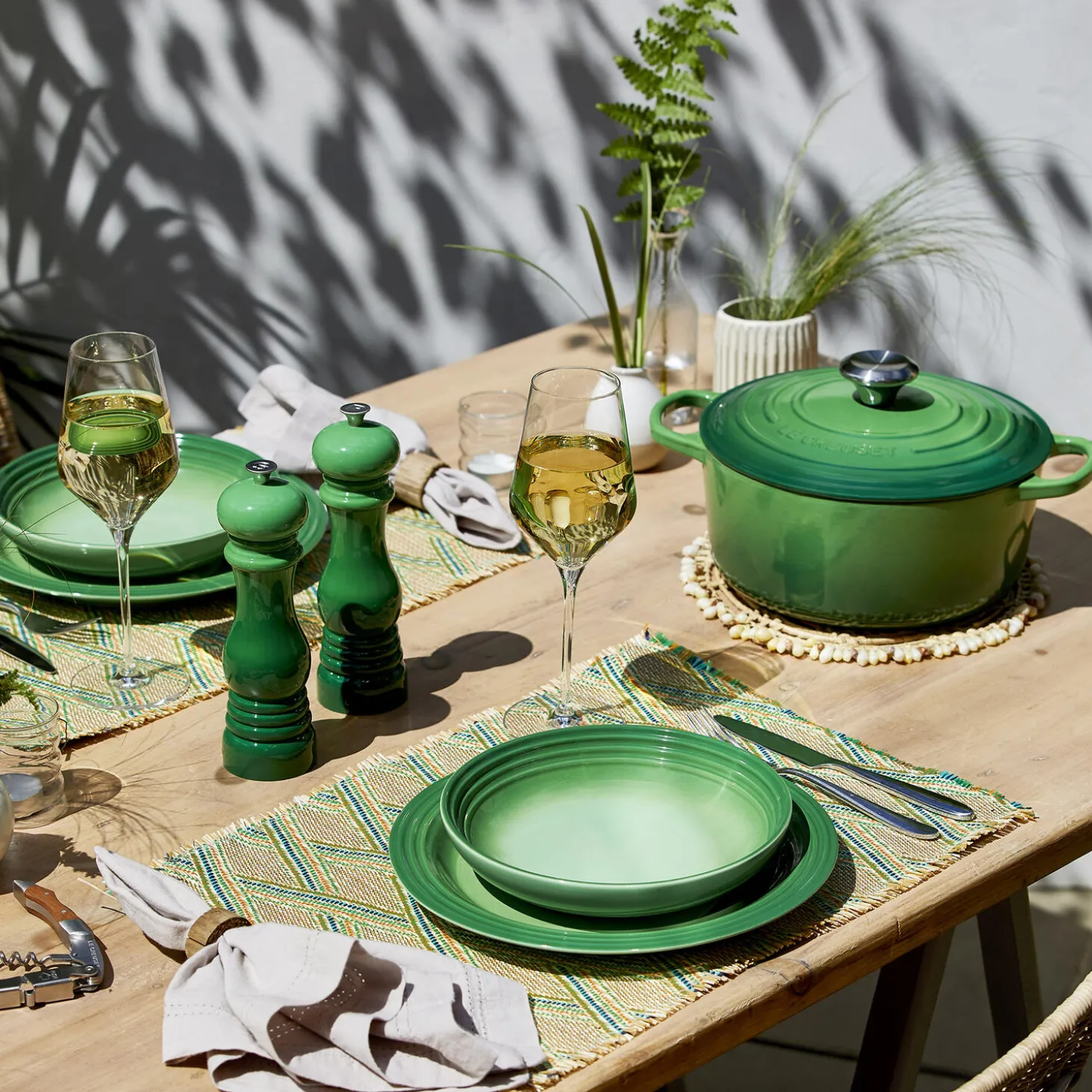 Signature Pastatallerken 22 cm,bamboo green