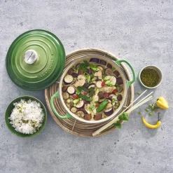 Signature rund gryde Ø 28 cm, bamboo green