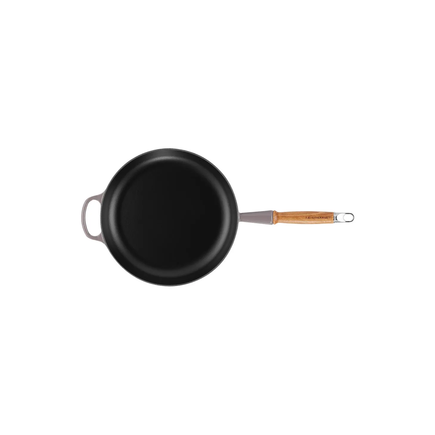 Signature stegepande med træhåndtag Ø 28 cm, flint