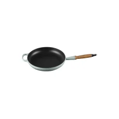 Signature stegepande med træhåndtag Ø 28 cm, sea salt