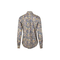 Siri Shirt, blue pattern
