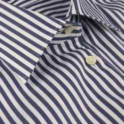 Siri Shirt, navy stripe