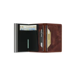 Slimwallet, vintage brown