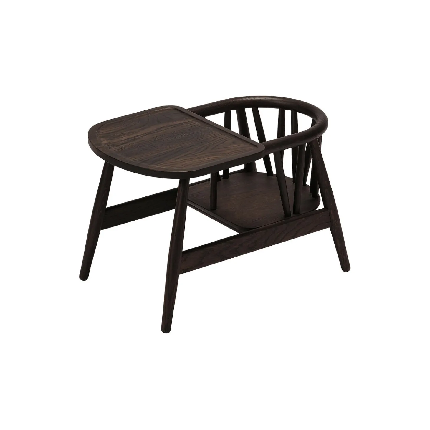 Smilla toddlerstol, røget eg