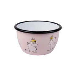 Snorkfrøken emaljeskål, lyserød