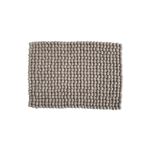 SNOW DROP Mat, dusty brown