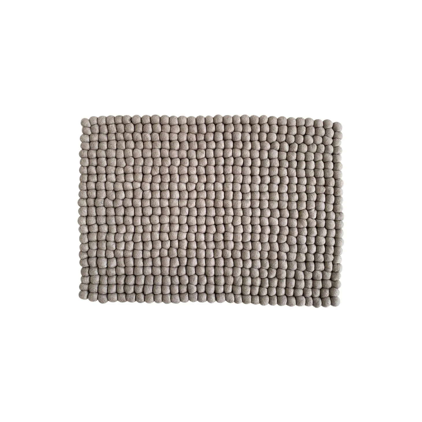 SNOW DROP Mat, dusty brown