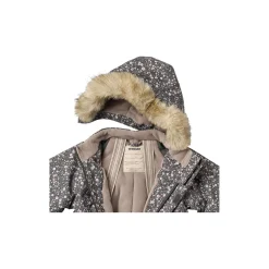 Snowsuit Moe, black sea open flowers