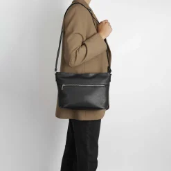 SofinaMBG Crossbody Bag, grain black