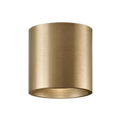 SOLO 2 ROUND loftlampe, brass