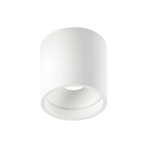 SOLO 1 ROUND loftlampe, hvid