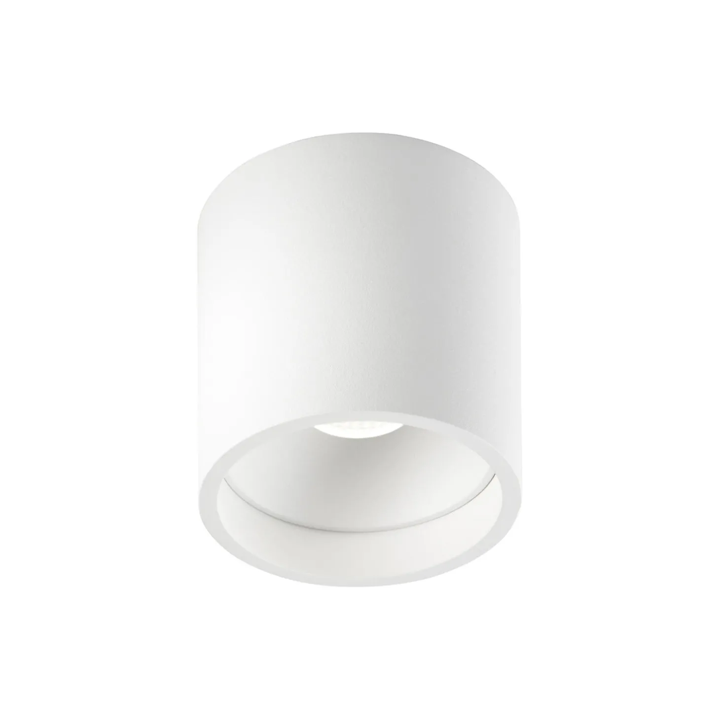 SOLO 1 ROUND loftlampe, hvid