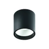SOLO 1 ROUND loftlampe, sort/hvid