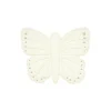 Sommerfugl legetæppe, off-white