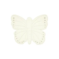 Sommerfugl legetæppe, off-white