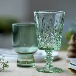 Sorrento vandglas 4 stk., grøn