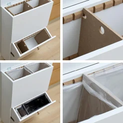 SORTED Standard Tall affaldssortering, reed green