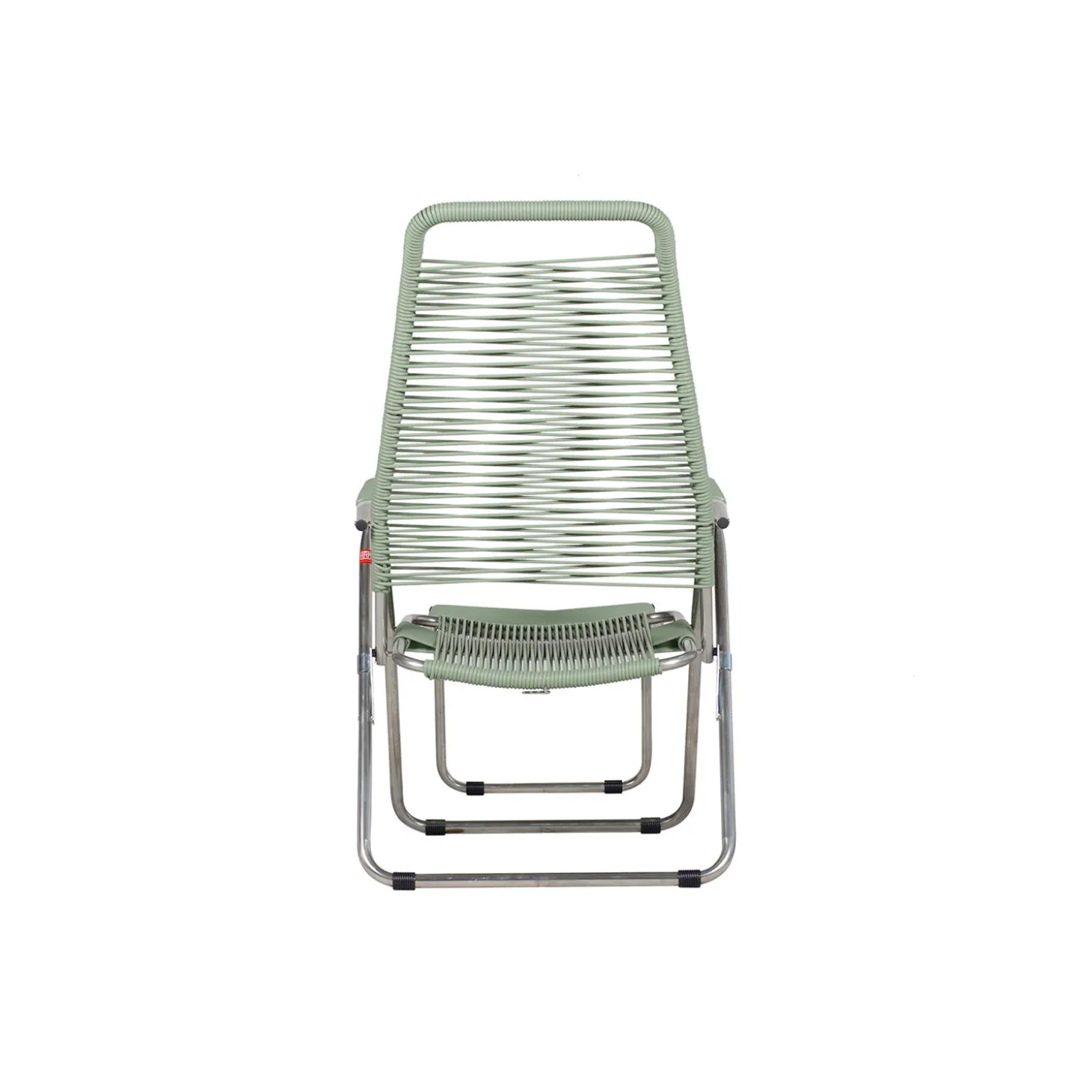 Spaghetti Outdoor Sunbed, sage green matt