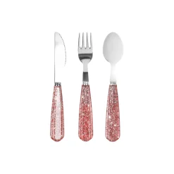 Sparkly Cutlery, sparkling blush