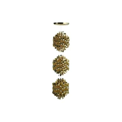 Spiral SP3 pendel, guld