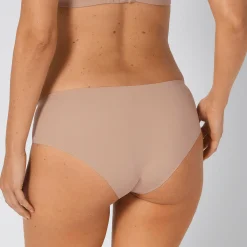 Sporty Micro Hipster trusse, neutral beige