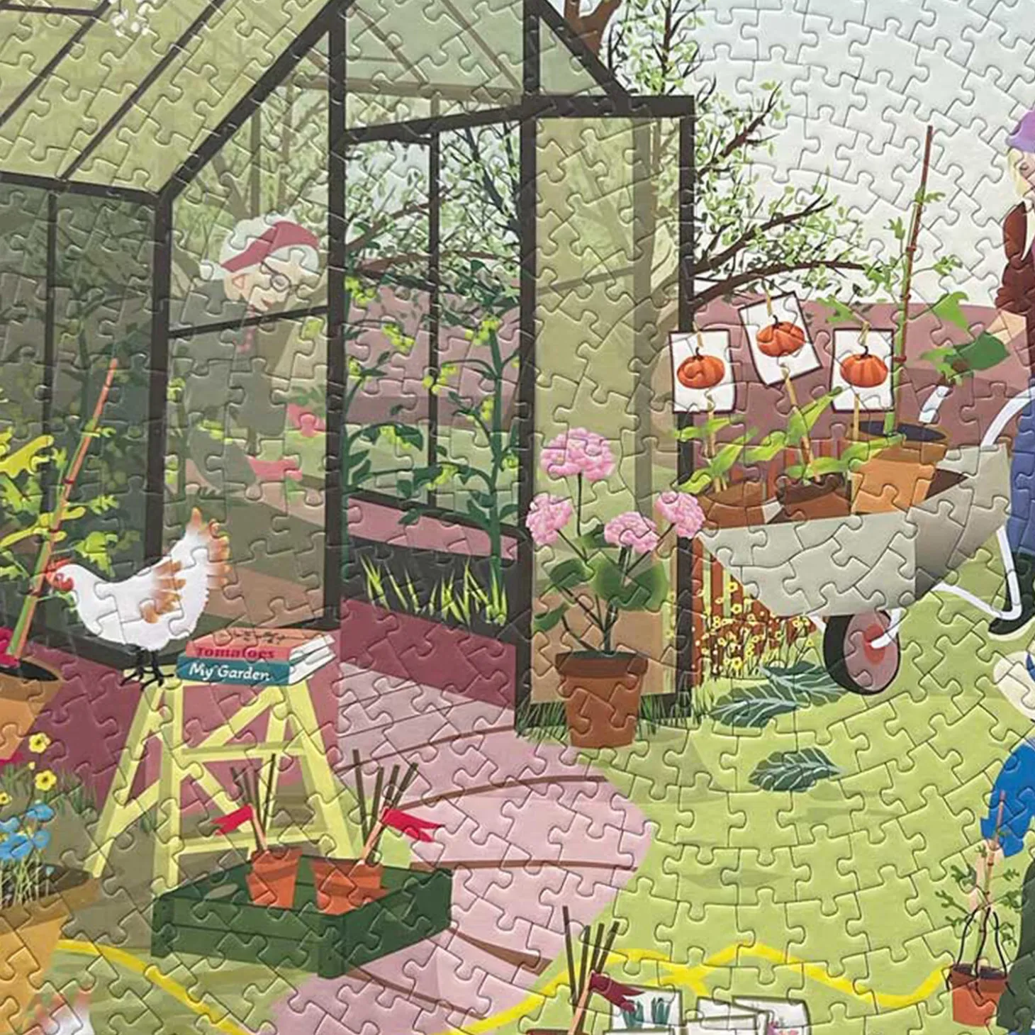 Spring Feeling puslespil 1000 brikker