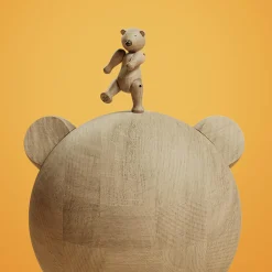 Sæt af liliput i eg 3 stk.