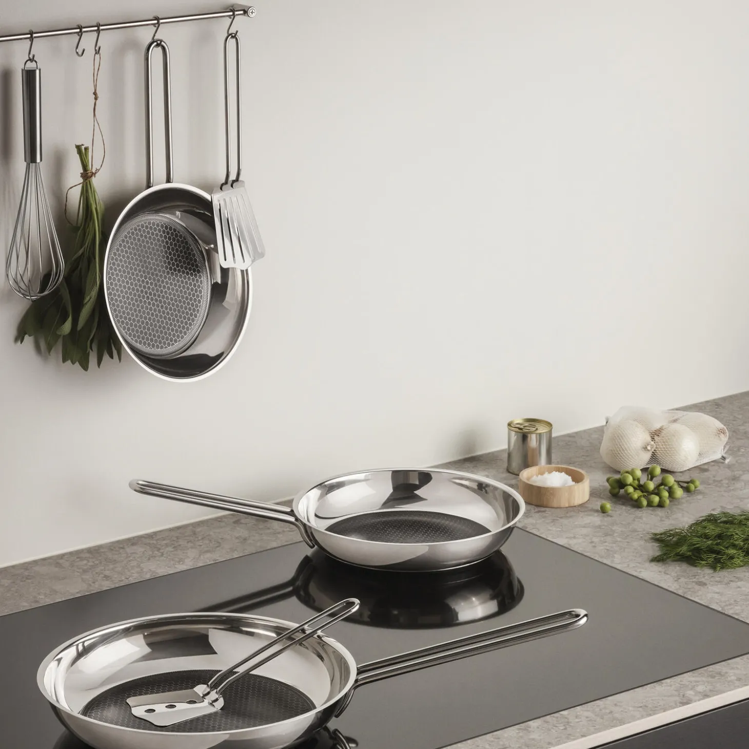 Stainless Steel Stegepande Mosaic 28 cm