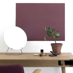 Standing Mirror, brass