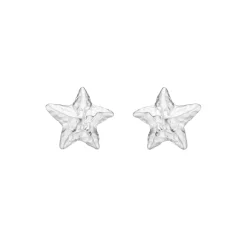 Starfish Lustre øreringe 5 mm, sølv