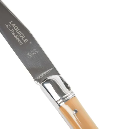 Steakkniv, brunt horn