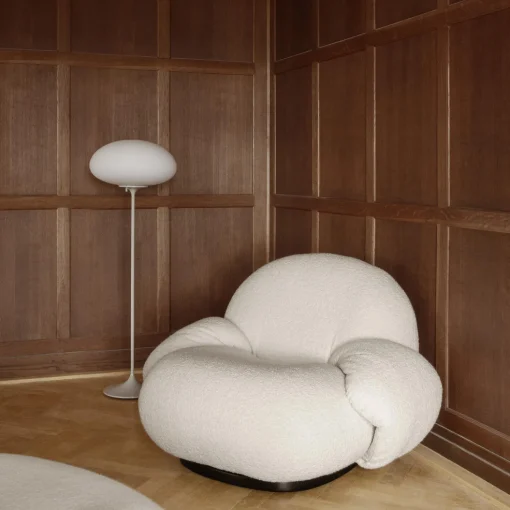 Stemlite Floor Lamp, pebble grey